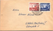 GOLDPATH: Germany cover 1956 special cancel CV924_P09