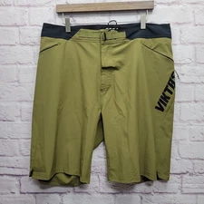 Viktos Gymswym Boardshorts Size 36 Trunks Swimwear Beach Travel Stretchy Green