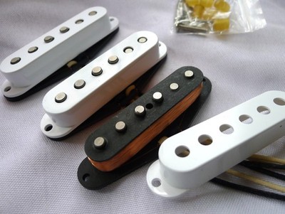 Sets of 3 Alnico V Single Coil Vintage Hot 50's Pickups f Strat Guitar US SP WH