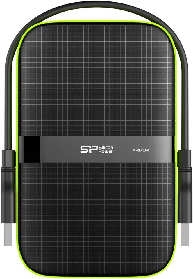 Silicon Power 4 TB External Portable Hard Drive Rugged Armor A60 Shockproof Wate - Image 4 of 4