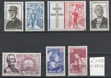 TIMBRES DE FRANCE. 1971.  N° 1695 à 1701
