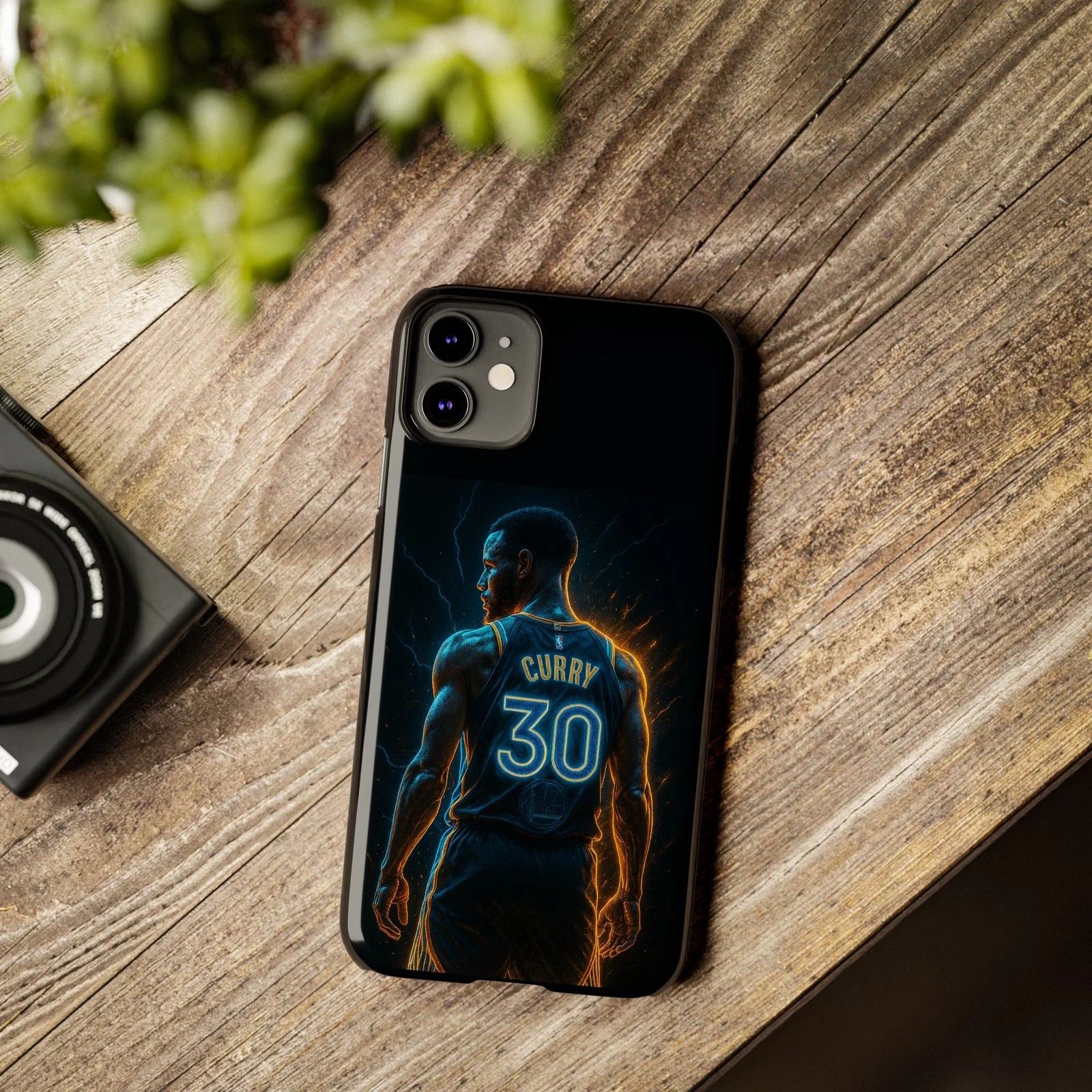 Stephen Curry Basketball iPhone Case, NBA Mobile Cover, Golden State Warriors