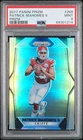 2017 Panini Prizm #269 Patrick Mahomes Ii Prizm PSA 9