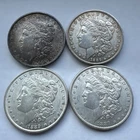 Lot of 4 1889 P Morgan Silver Dollar Coins United States Silver $1 Coins