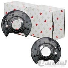 2X NK SPRITZBLECHE BREMSSCHEIBEN HINTEN PASSEND FÜR MERCEDES-BENZ S-KLASSE