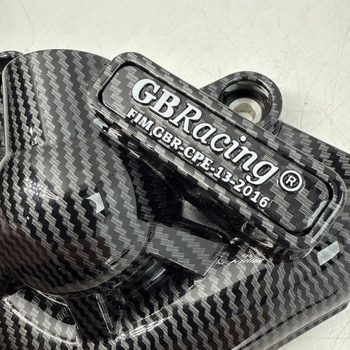 Aprilia Tuono 660 2021-24 GB Racing Carbon Effect Motorcycle Water Pump Cover#A1 - Picture 8 of 9