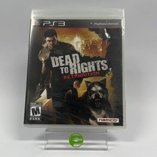 New Dead to Rights: Retribution (Sony PlayStation 3 PS3, 2010)