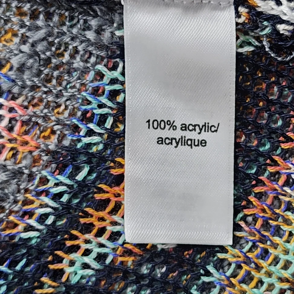 Maurices Sweater Women 0/1 Sleeveless Open Front Cardigan Vest Boho Aztec Tribal - Image 4 of 4