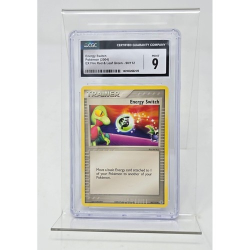 Energy Switch graded CGC 9 for sale on eBay