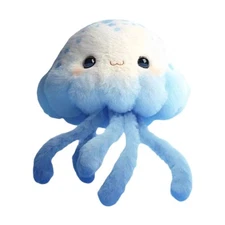 Jellyfish Keychain Novelty Jellyfish Plush Pendant for Boys and Girls Family