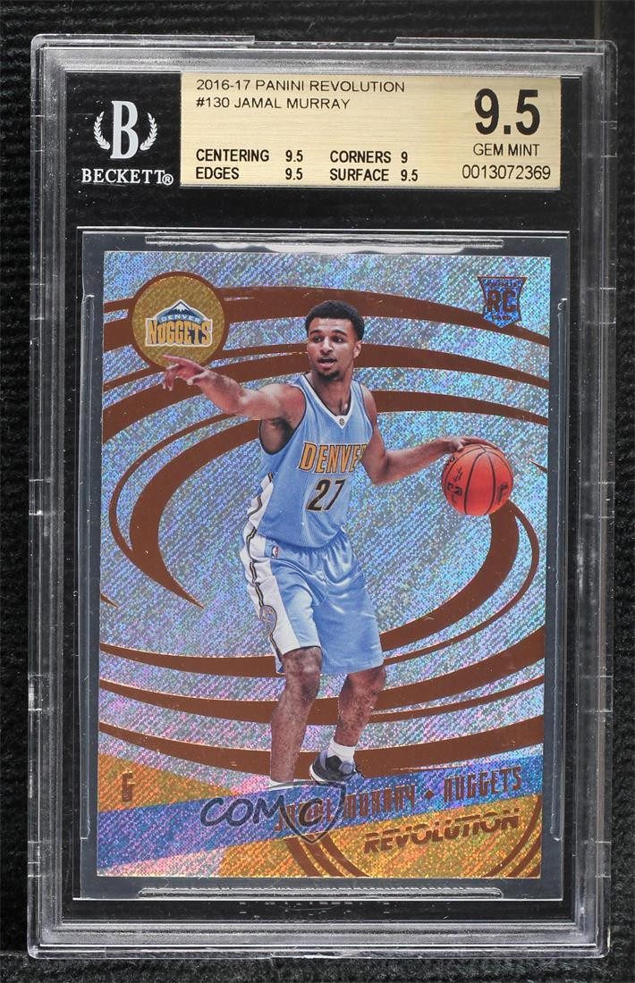 2016-17 Panini Revolution Rookies Jamal Murray #130 BGS 9.5 GEM MINT r4i