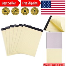 Basic Canary Soft Cover Legal Pads - 6pk, 8.5x11in, 50 Smooth Writing Sheets