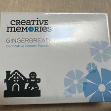 Creative Memories Gingerbread Decorative Border Punch NEW