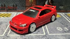 Custom Red Honda Civic Si Real Riders Toyo Tires 2026 Hot Wheels Vhtf Custom Red Honda Civic Si Real Riders Toyo Tires 2026 Hot Wheels Vhtf