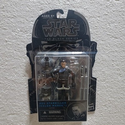 STAR WARS HASBRO, THE BLACK SERIES, 3.75'', #05 STAR KILLER GALEN MAREK FIGURE!
