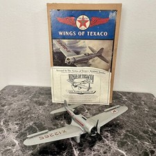 Wings of Texaco 1932 Northrop Gamma Replica Airplane Coin Bank 2nd In Series NEW