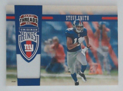 Steve Smith NY Giants - Relic Card 03/99 - 2011 Panini Threads -P24 | eBay