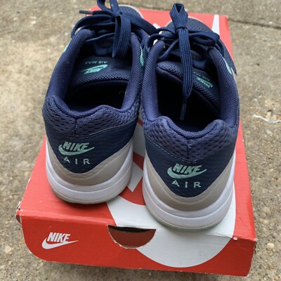 Nike Air Max 1 Ultra Essential Midnight Navy Turquoise Size 7 | eBay