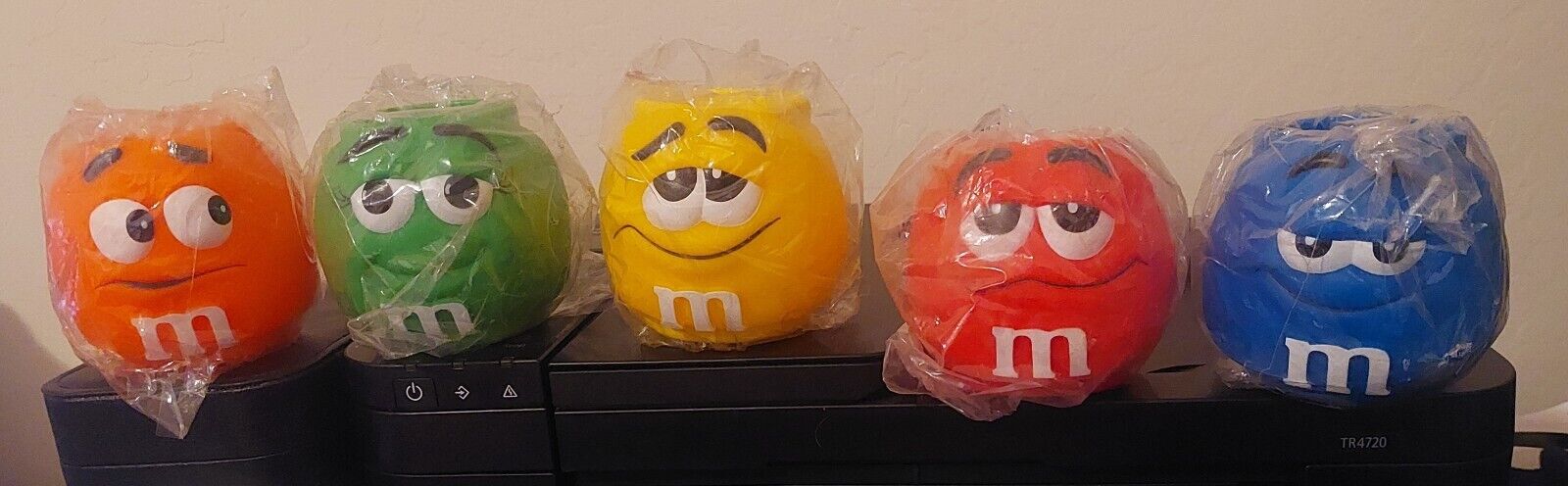 M&M's EXTREMELY RARE Character Mugs (Set of 5) New!!