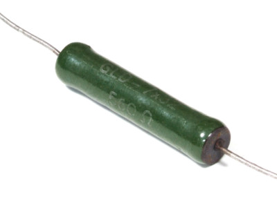 Monette 560R Ohm GLD Axial Lead Resistor Enameled/ Widerstand glasiert Ø7.2x32mm
