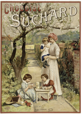 poster poster suchard chocolate