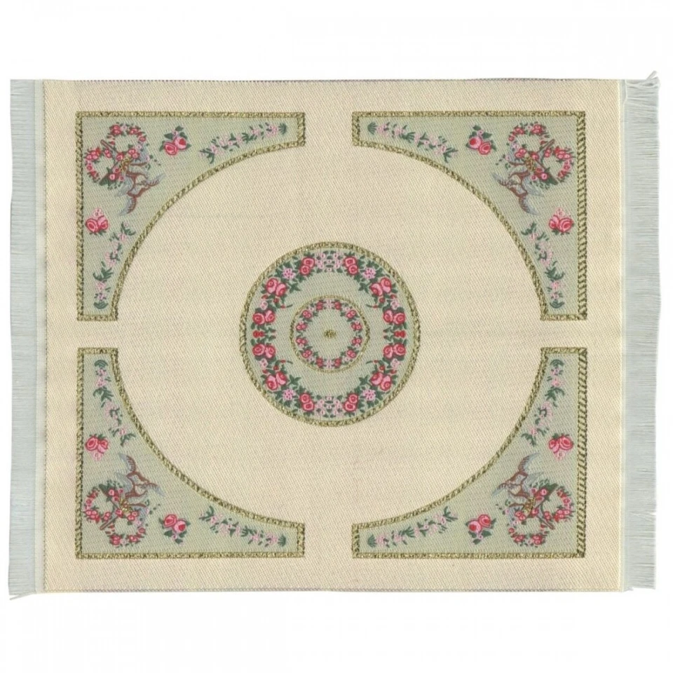 MARKENLOS Puppenstube Miniatur - Orient Teppich 15 x 18 cm