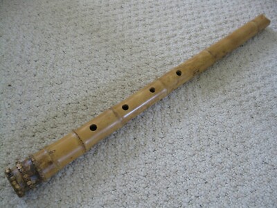 New 2.0 Shakuhachi w. Root End & Natyre mouthpiece. Zen Pentatonic Flute - Great