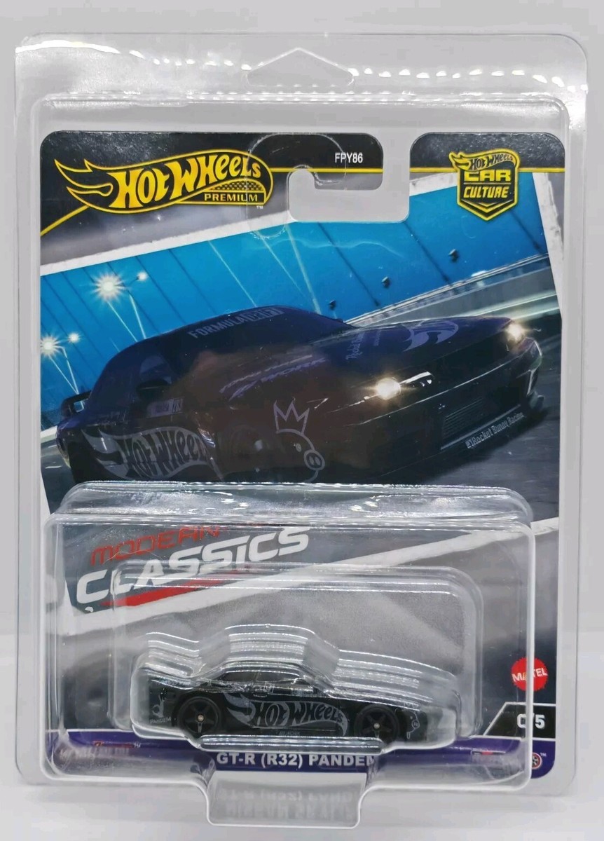 ミニカー Hotwheels Modern Classics 4 chase R32 CHASE ! Hot Wheels Car Culture Nissan GTR R32 Pandem