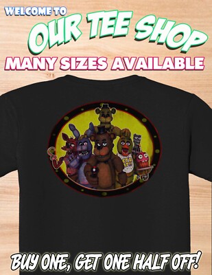 FREDDY FAZBEAR'S PIZZA - Custom Shirt Five Nights Video Game - Free Shipping