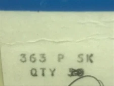 Honeywell Clarostat 5k ohm ohms 363P5000 363P5K New NOS Vertical Adjustment