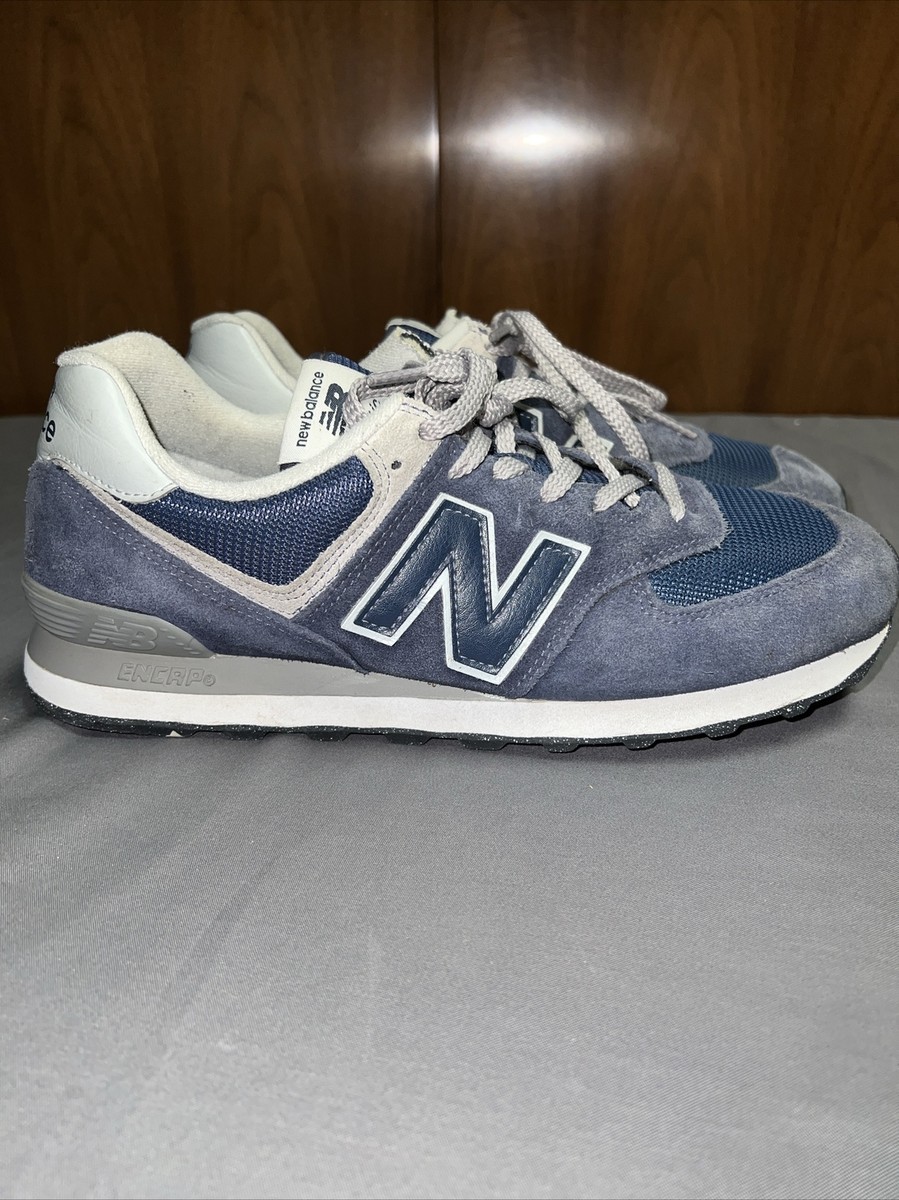 ★New Balance★ New Balance 574 Men's Sneakers Navy ML574EVN New Balance 574 Core Navy White ML574EVN Men Size 10 Leather