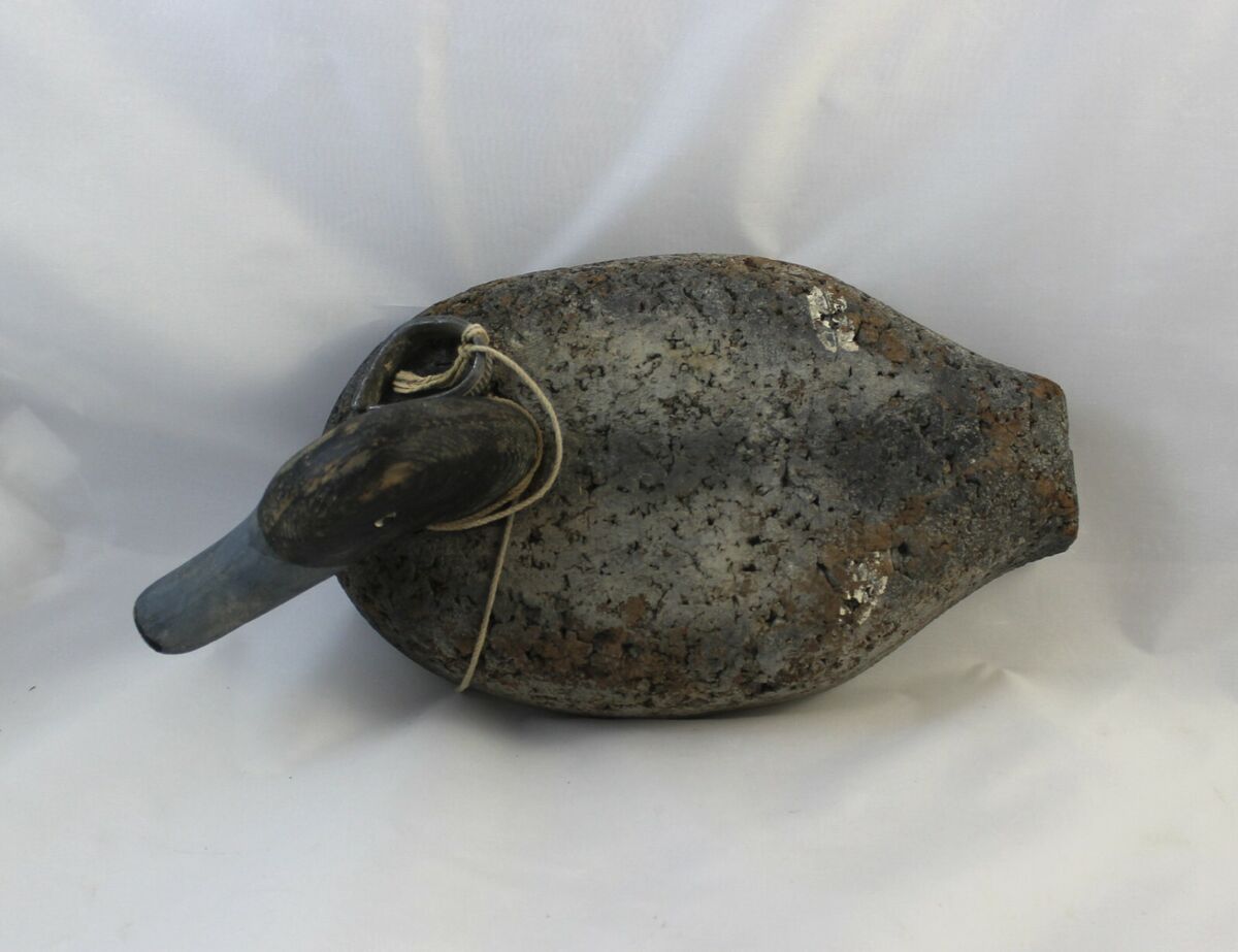 Vintage L.L. Bean Cork Bluebill Decoy--Soule Design, Cabin Vintage L.L. Bean Cork Bluebill Decoy--Soule Design, Cabin
