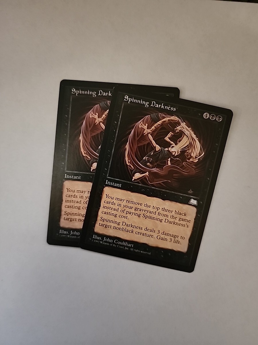 2X Weatherlight Spinning Darkness | eBay