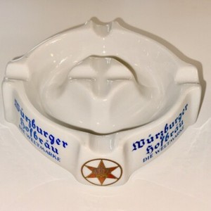 Wurzburger Hofbrau  Die Welmarke Beer Ashtray Altenkunstadt Bavaria  Germany
