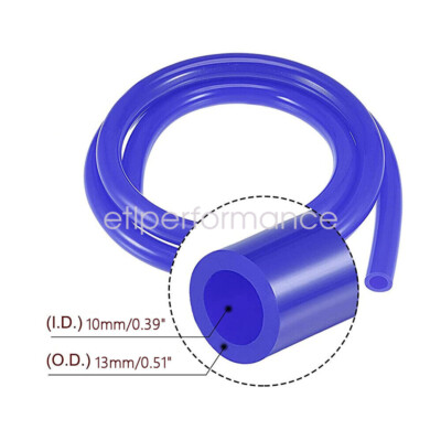 Vacuum Hose 10-Foot Length (Blue, 4MM) ETL Performance