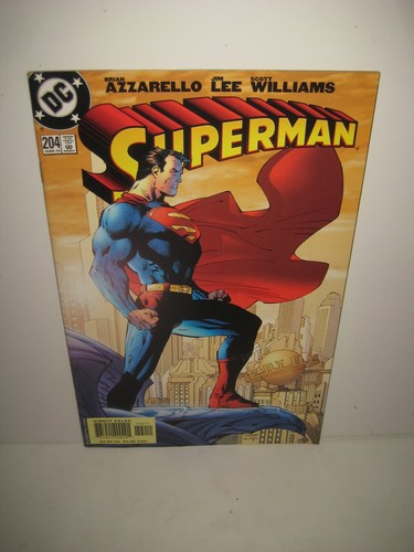 Superman 204 DC Comics For Tomorrow Pt 1 Jim Lee Brian Azzarello 2004