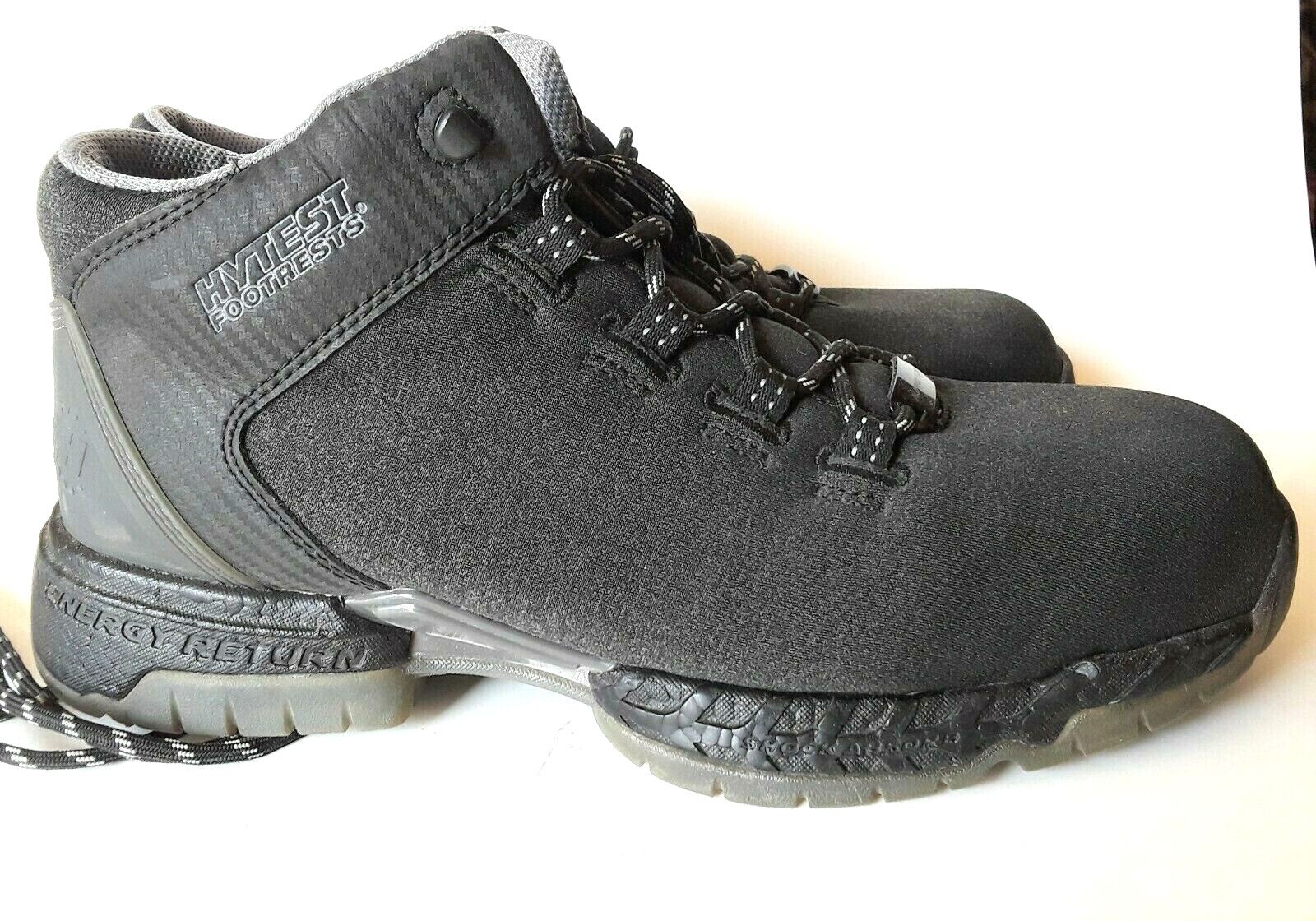 HYTEST Gray Footrests 2.0 Baseline Steel Toe Shoes Bo… Gem