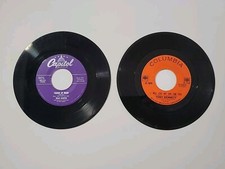Vintage 45 RPM Record Lot Dean Martin 1955 Tony Bennett 1963