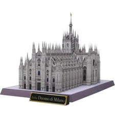 New DIY The Italia Duomo di Milano Cathedral 3D Paper Model Building Puzzle Kit