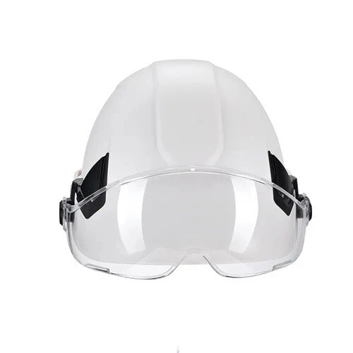 Elmetto da Lavoro Casco Bianco Caschetto Antinfortunistico di Protezione Testa - Foto 2 di 7