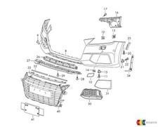 Pare-choc avant Audi TT