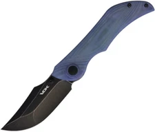New New VDK Knives Talisman Linerlock Blue VDK020 BLUE JADE TALISMAN