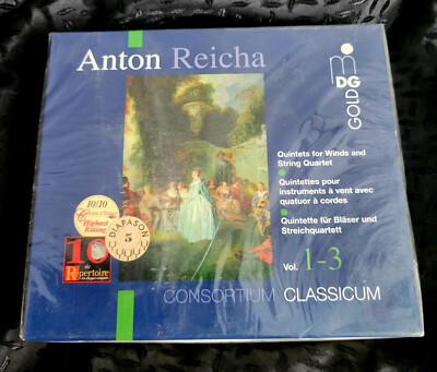 ANTON REICHA Consortium Classicum Quintette für Bläser u Streichquartett 1-3 C
