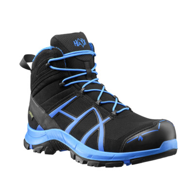 HAIX Sicherheitsstiefel S3 BLACK EAGLE Safety 40 mid/black-blue metallfrei ESD