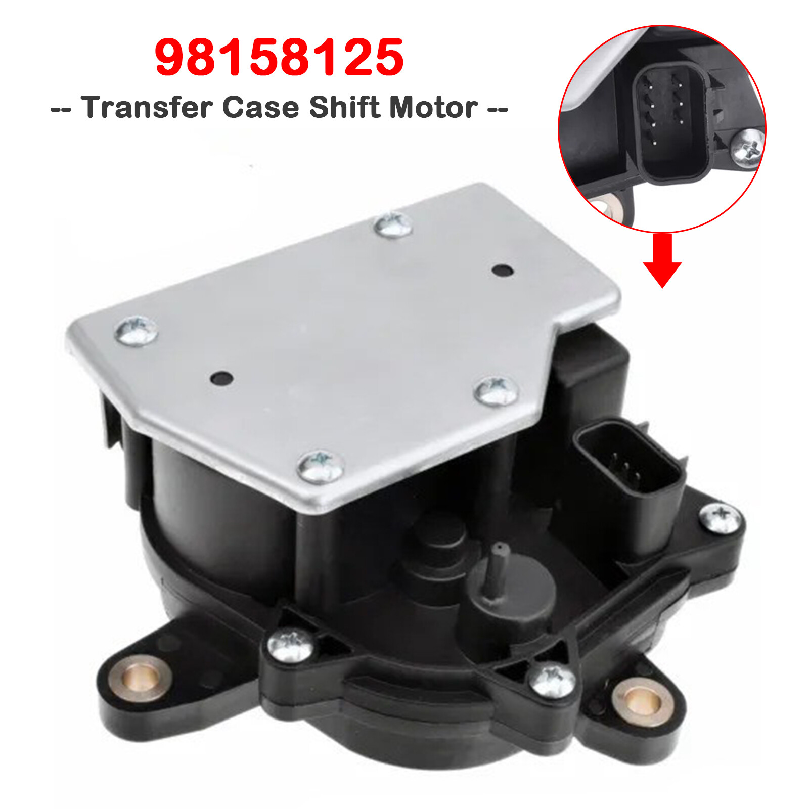 Chevy Colorado Canyon 2004-2012 4WD Transfer Case Shift Motor 98158125