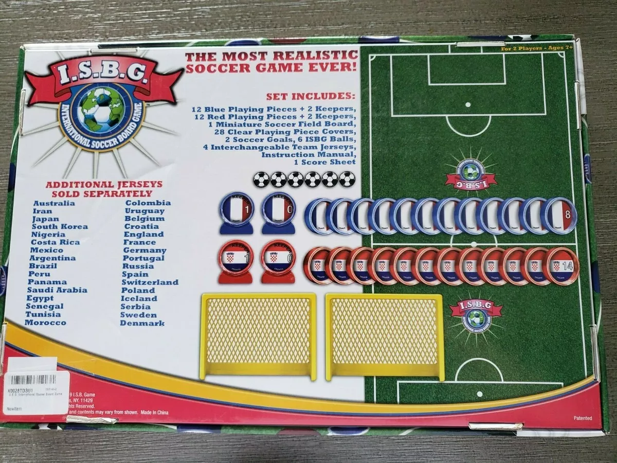  I.S.B.G. International Soccer Board Game : Toys & Games