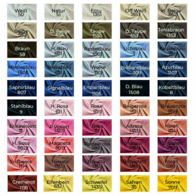 Jersey-YARA-116 Farben-Halbe Breite-50 cm Schritte-Meterware-Baumwolljersey