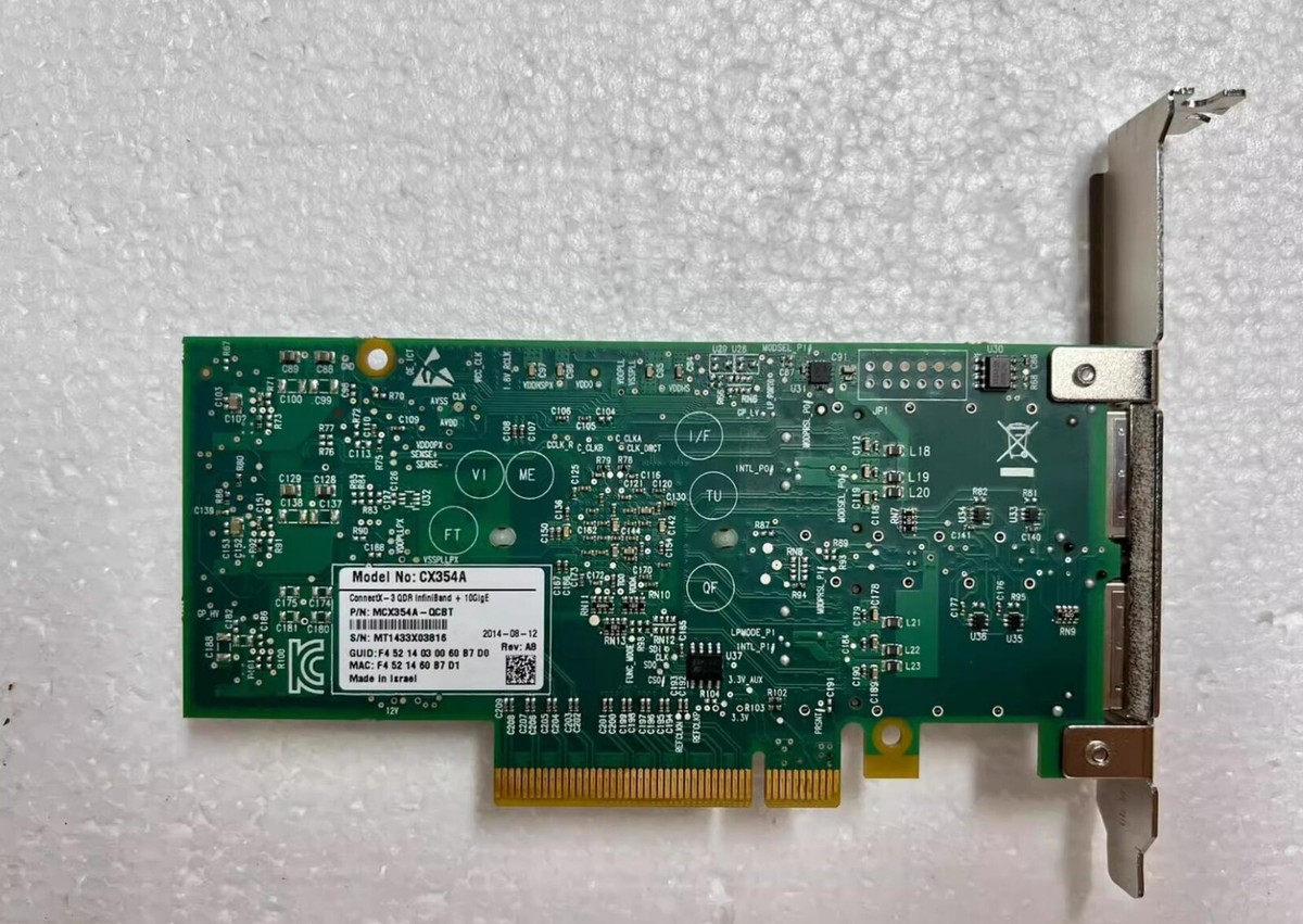 Mellanox MCX353A-QCBT ConnectX-3 FDR InfiniBand Single Port QSFP 40Gb/s