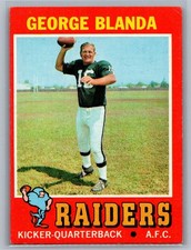 1971 Topps - George Blanda #39 - HOF EX