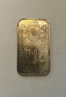 Hauser Miller 1 oz .999 Fine Silver Bar - Vertical Version HM Ingot Art Bar